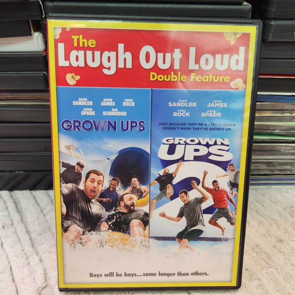 GROWN UPS 1 + 2 ADAM SANDLER COMEDY